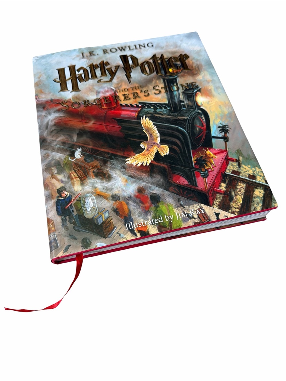Harry Potter and the Sorcerer's Stone Illustrated Edition Hardcover JK Rowling J